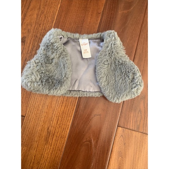 10 Girls Winter Bodysuits 0-3 Month + 1 Fur Vest Hudson Baby~Gymboree~Luvable - Picture 2 of 9